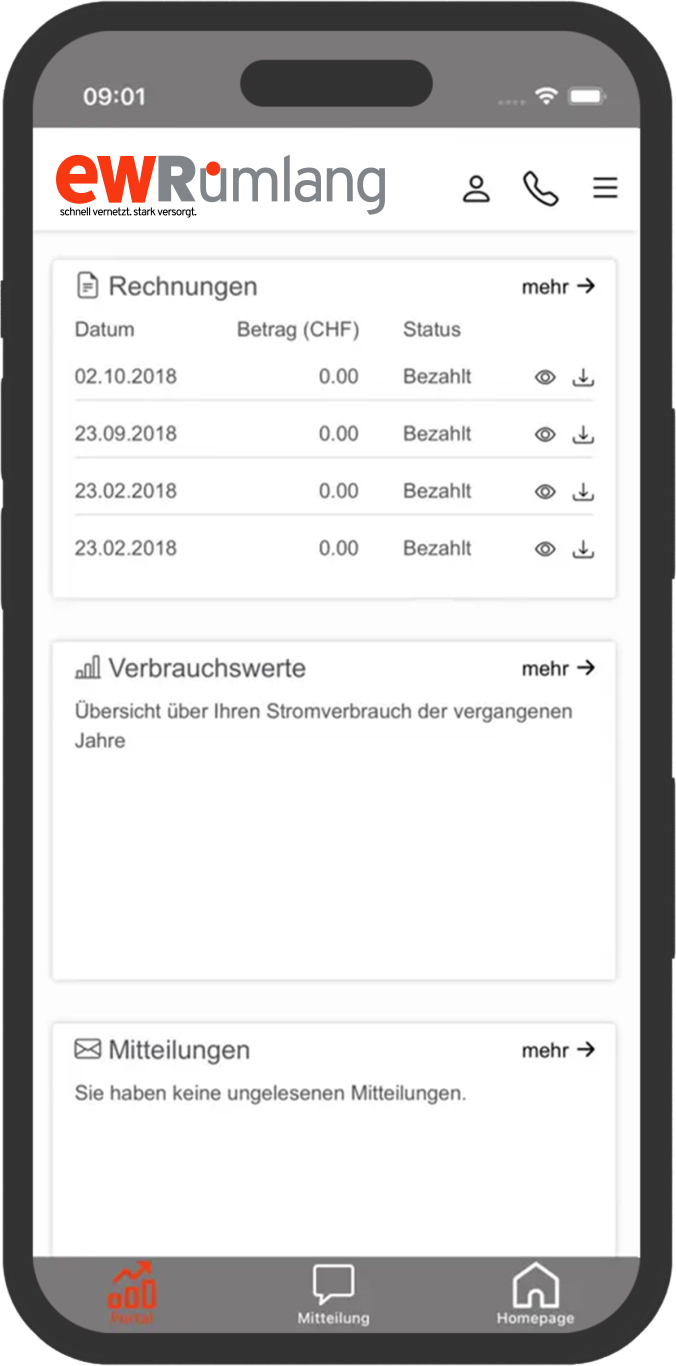 Iphone myewr app